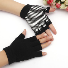 Перчатки для йоги 滑纯棉瑜珈袜子硅胶透气薄款耐磨if瑜适美艺 瑜伽手套女士专业防 Yoga,