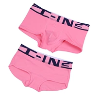 Cặp đôi đồ lót gợi cảm 100% cotton 裆 mid-eo nam boxer nữ cotton tóm tắt cỡ lớn quan lot