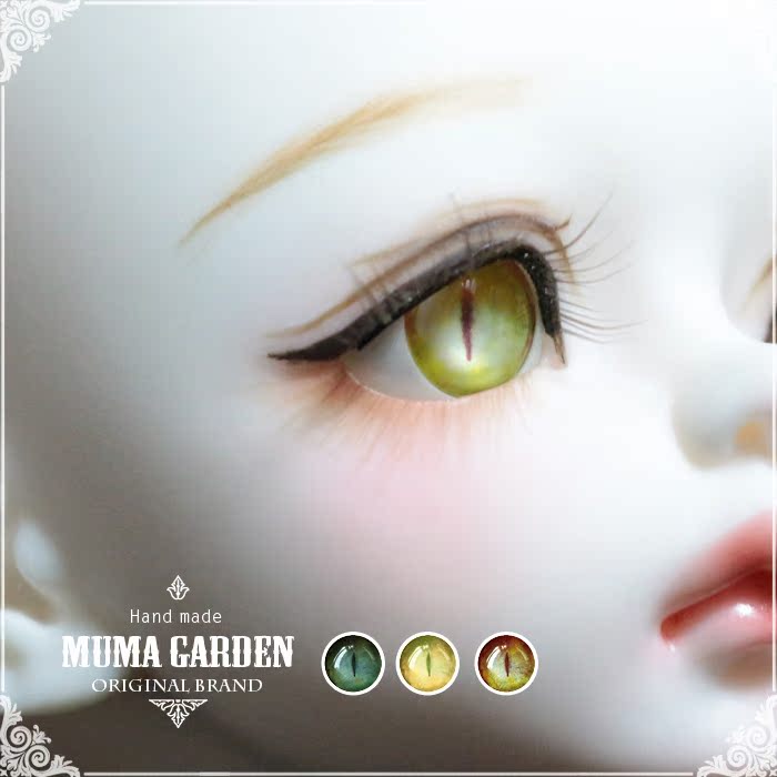 [muma]bjd压眼猫瞳14mm16mm18mm