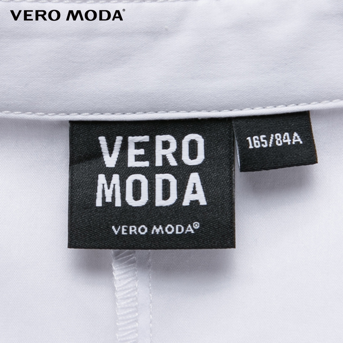 veromoda蝙蝠袖短款短袖衬衫|316304001
