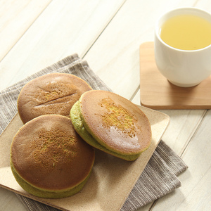 日本进口抹茶红豆铜锣烧