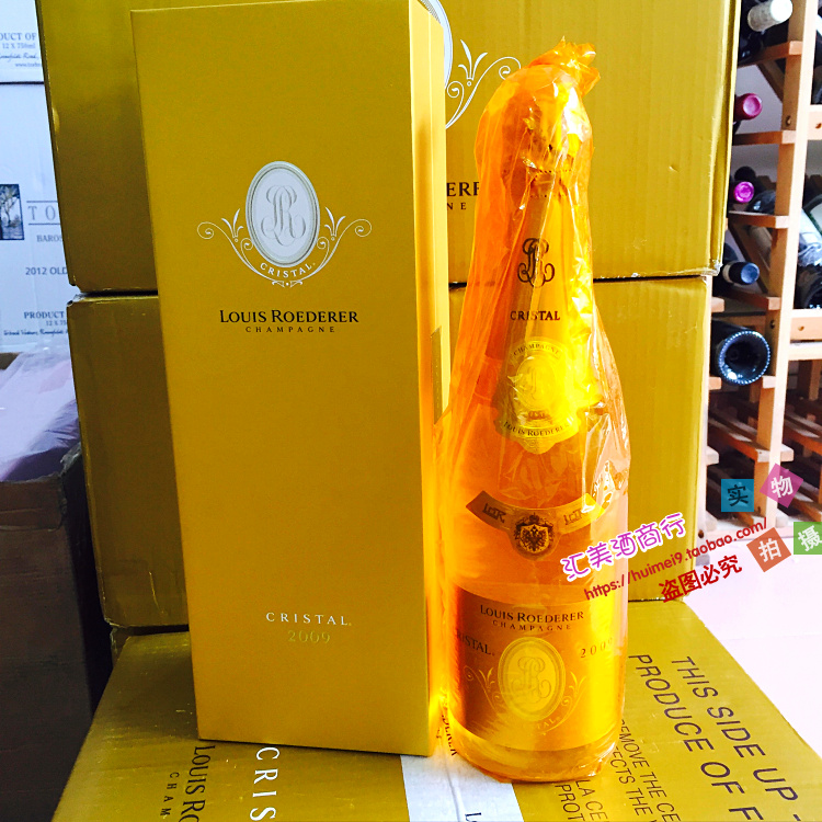 法国 路易王妃水晶香槟louis roederer cristal 2009 礼盒装750ml