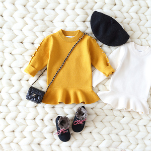 女宝宝针织衫1-2-3岁