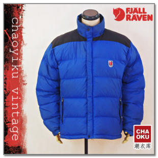 瑞典【fjall ren】北极狐 户外鹅绒 羽绒服 salmi拉链【s】蓝色