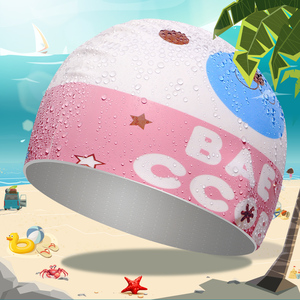 飞鱼长发硅胶泳帽