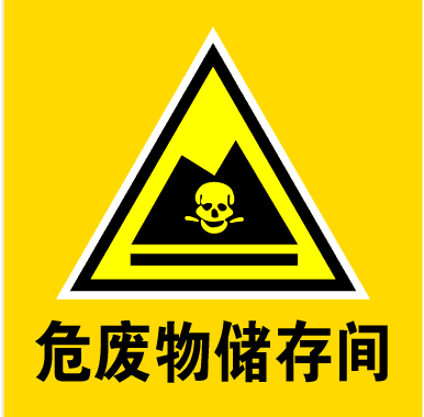 危险废物警示牌 标识牌 有害 有毒 化学品安全警示标 铝板定制