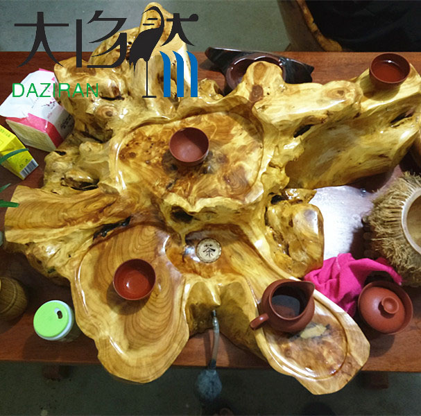 根雕茶盘 实木茶海 天然整块托盘排水茶台 木制功夫茶具 特价包邮