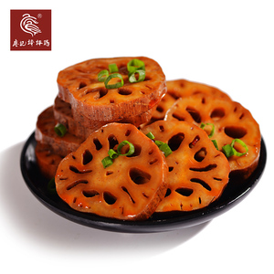 廖记香辣卤藕片300G