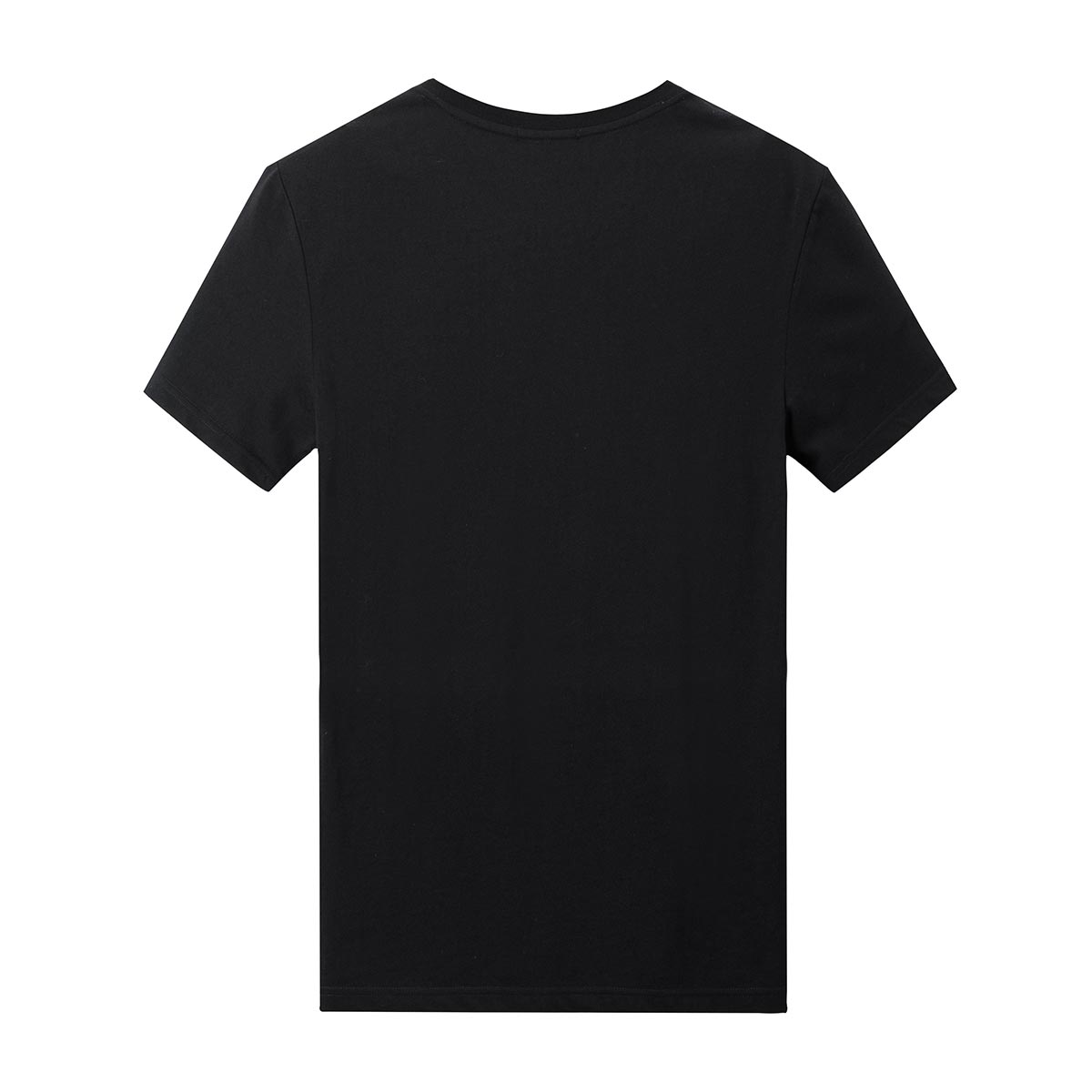 【商场同款】太平鸟男装 男士韩版黑色短袖t恤潮怪鸭款b1da73307