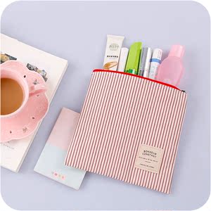 韩版女生帆布卫生巾收纳包