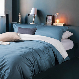简约纯色埃及长绒棉四件套