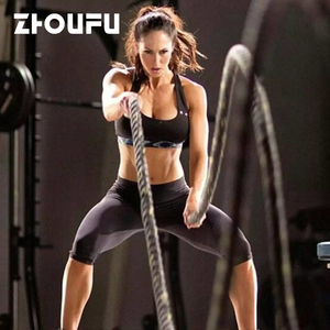 战绳健身甩大绳