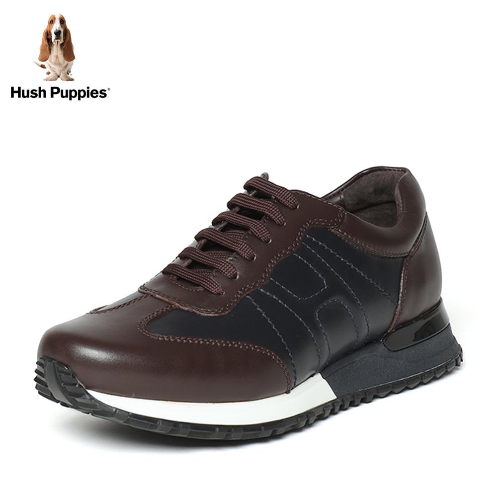 hush puppies暇步士春秋商场同款透气时尚男运动休闲鞋k1z05cm6