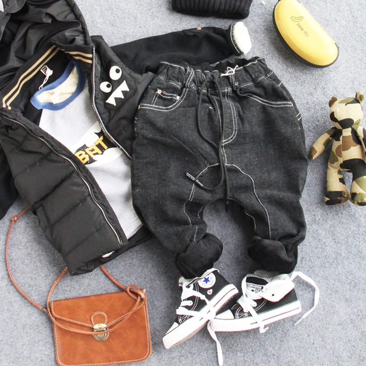 正品[儿童加厚牛仔裤冬]儿童加厚牛仔裤男评测