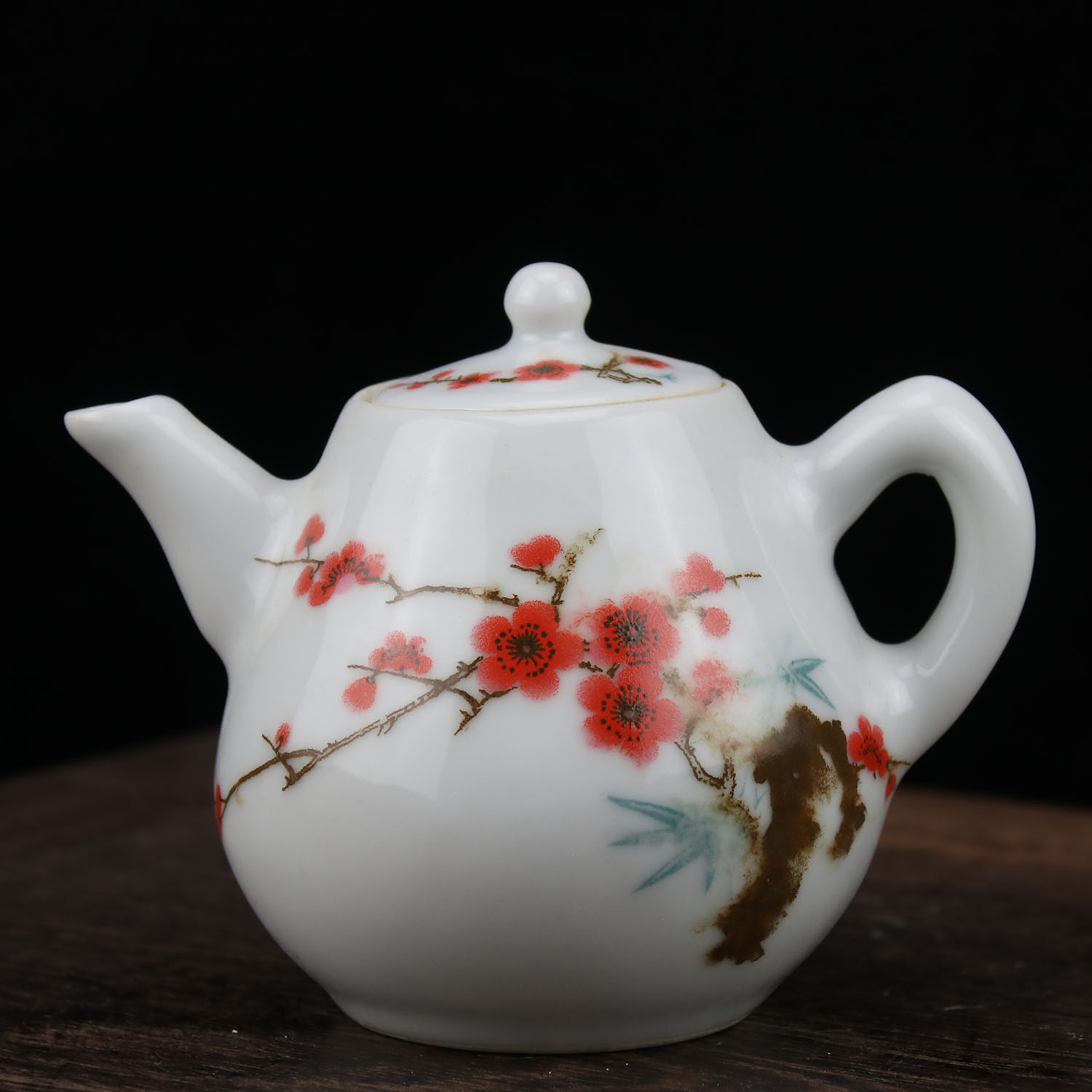 陶瓷研究所1975年中南海怀仁堂珍品茶壶7501 仿古瓷古玩 古瓷都苑