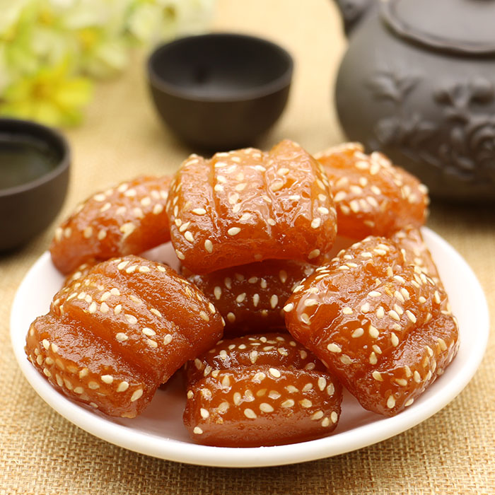 【天天特价】山东传统特产蜜三500g零食蜜汁三子徐州点心糕点