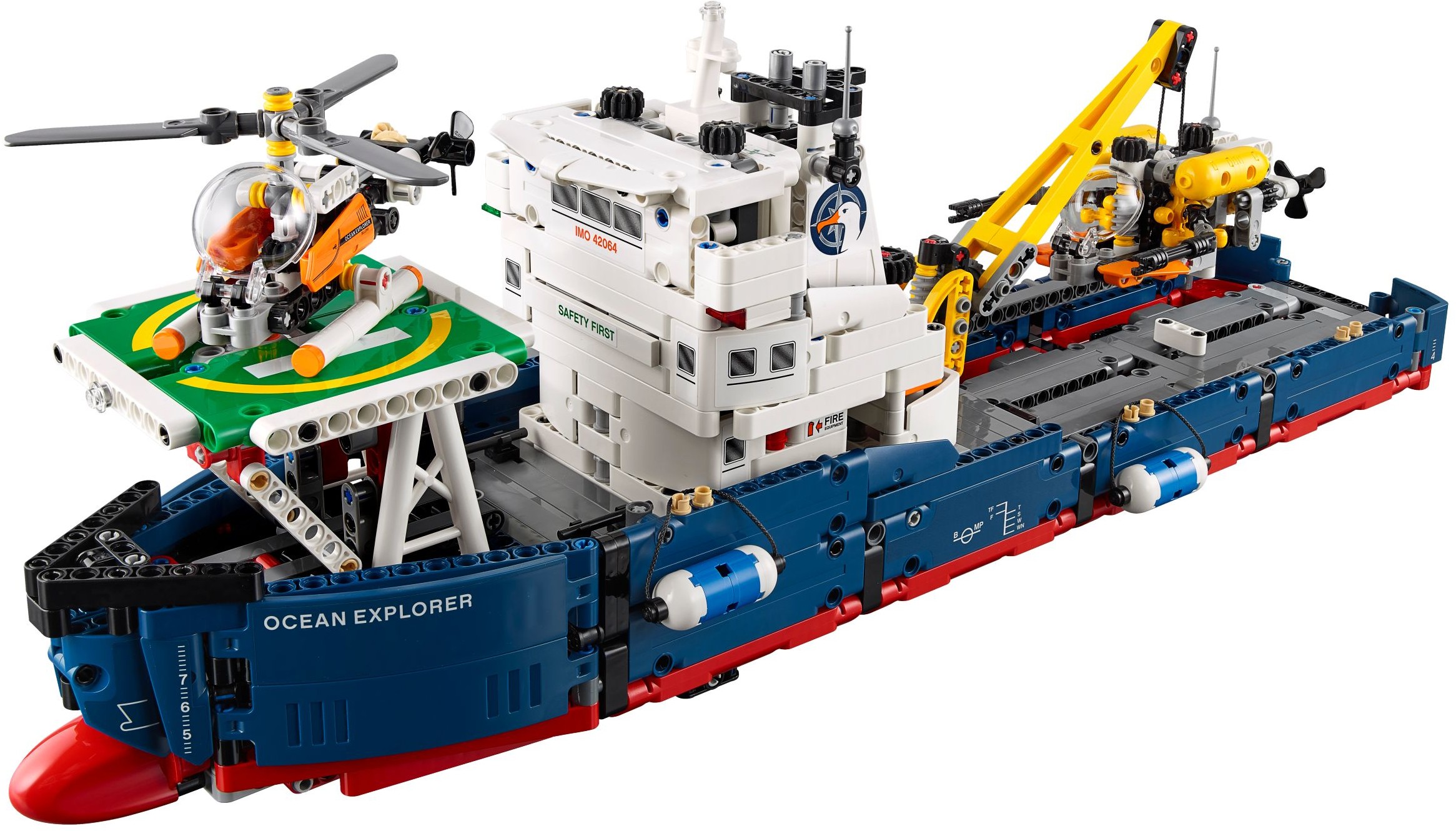 乐高lego 42064 科技系列 海洋探险船 2017机械组 超值特价
