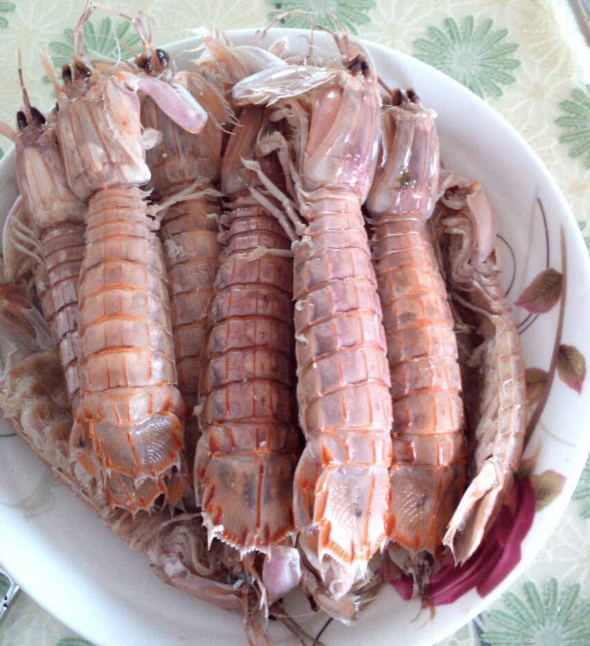 海鲜 皮皮虾 虾婆婆虾婆虾爬子 皮皮虾 一斤15只左右