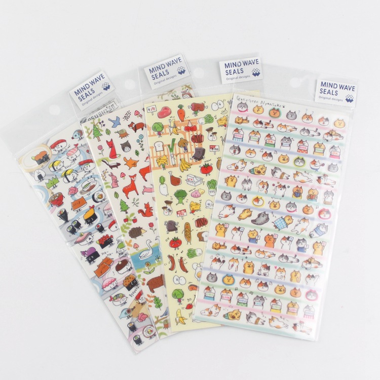 满38包邮 儿童奖励小贴纸 卡通动物贴纸stickers 熊猫大象狗猫鹿