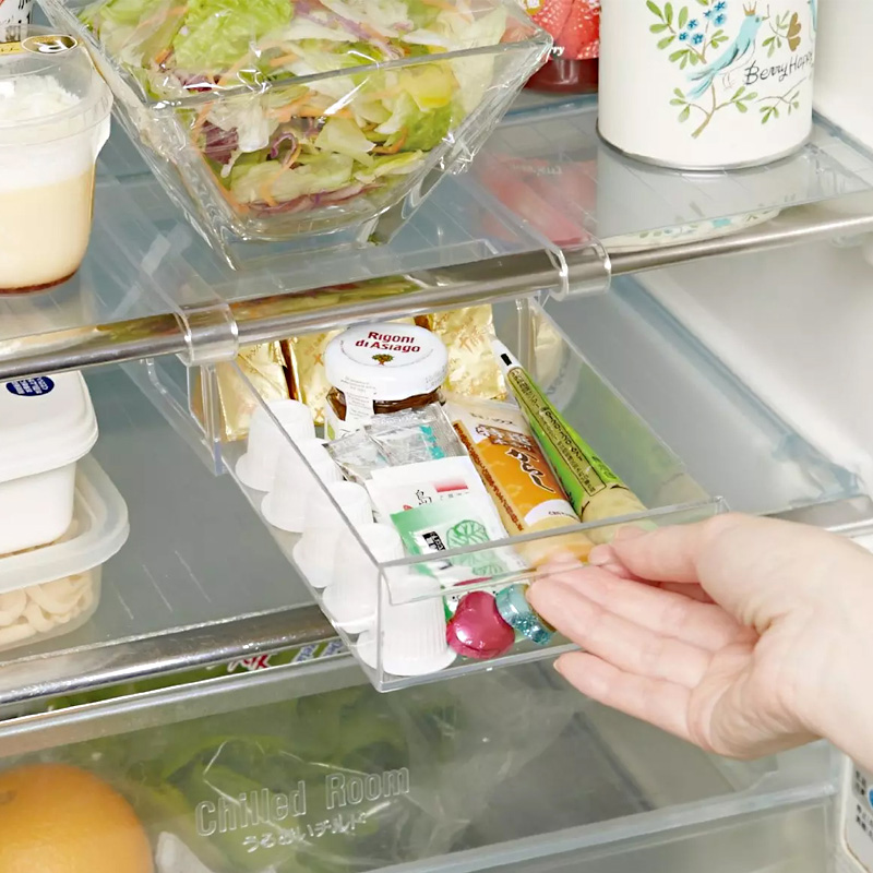 韩国进口冰箱收纳盒 抽屉式鸡蛋收纳盒冰箱用食品分格