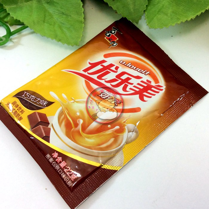 饮品 喜之郎 优乐美巧克力奶茶 好喝 0.92元/袋 即溶奶茶粉