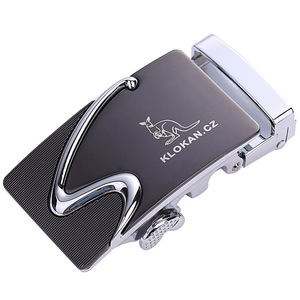 男士自动扣皮带头3.5cm