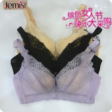姐妹花内衣17年新款 聚拢调整型无钢圈厚模杯文胸A杯J863 专柜正品