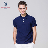 U.S. POLO ASSN.polo衫短袖男2017新款夏青年休闲纯棉翻领短袖T恤