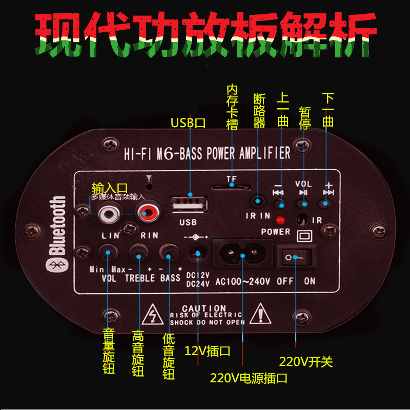 汽车低音炮 8寸有源 车载音响 12v 24v 两厢车 货车 带高音实体店