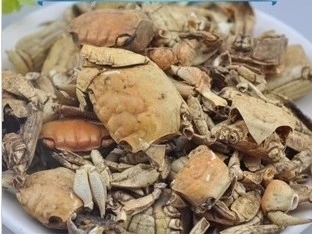 中药材 方海 螃蟹壳500g 蟹壳 螃蟹干 螃蟹 螃蟹 螃蟹