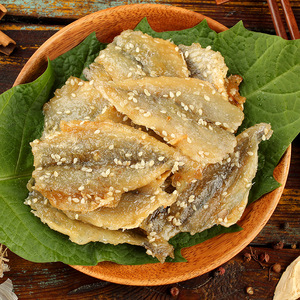 芝麻蜜汁黄花鱼片250g 