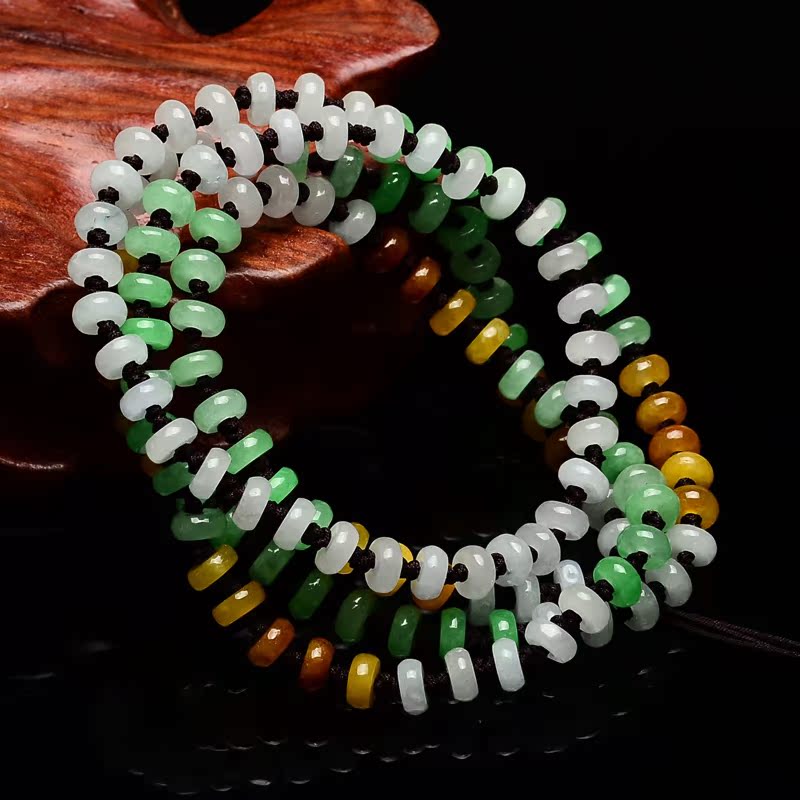 正品[玉珠串项链的编法]串玉珠项链教程评测 玉