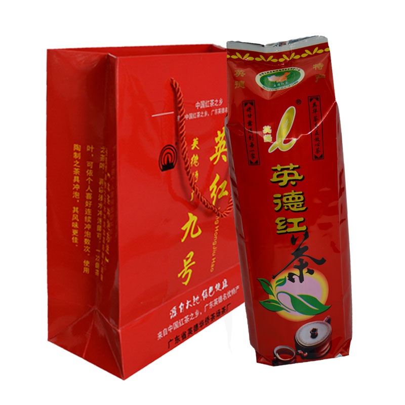 英德华侨老茶场茶厂英德红茶英德特产红条茶春茶厂家直销250g