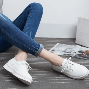 低帮松糕底百搭小白鞋