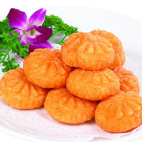 【香甜南瓜饼 8个装】手工馅饼糕点小吃美食零食传统糕点油炸美食