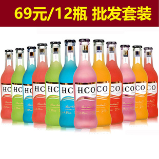 12瓶红堪HCO鸡尾酒朗姆酒套餐预调酒洋酒送