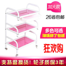 包邮 美容车美容推车美发推车厨房置物架工具车带抽屉 工厂特价
