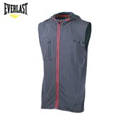 卫衣男 连帽薄马甲休闲宽松大码 户外运动无袖 无袖 开衫 Everlast