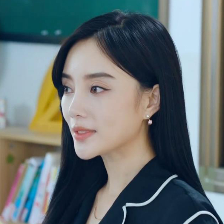 我们的少年时代李小璐安主任同款耳钉韩国时尚气质珍珠耳坠耳饰品