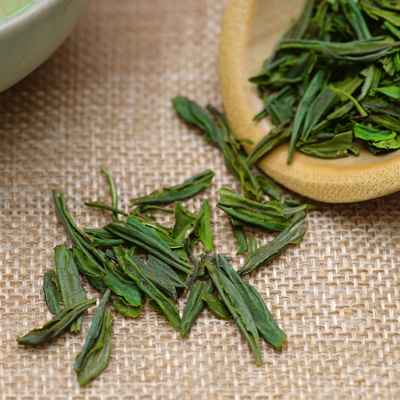 开化龙顶明前特级雀舌茶片高山云雾炒青绿茶散装茶叶500g新茶2016