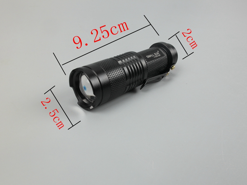 小太阳小型迷你远射可伸缩调三档变焦充电便携式zy-c81强光手电筒