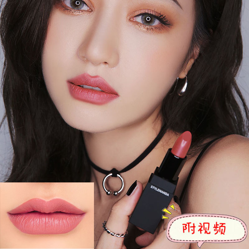 现货 韩国3ce口红stylenanda唇膏哑光雾面豆沙色玫瑰色 #217 包邮