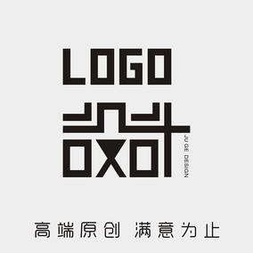 logo设计原创公司商标设计图形标志字体vi企业qq品牌网站微商头像