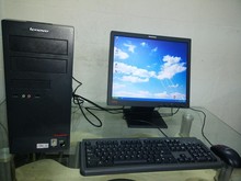 台式主机整机 包邮 台式电脑 联想双核四核商务家用办公液晶电脑
