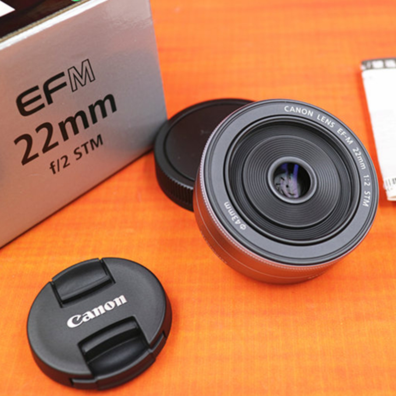 canon/佳能 ef-m 22mm f2 stm人像定焦镜头 佳能微单饼干镜头$1080.