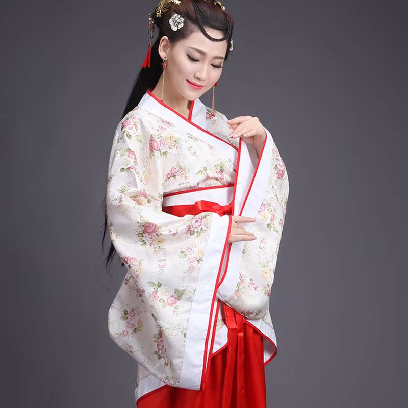 唐装戏服古装服装女仙女唐朝古代汉服演出服古典舞蹈公主贵妃女装
