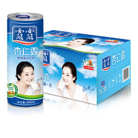 承德露露杏仁露310ml*15罐植物蛋白饮料饮品特价秒杀整箱装包邮