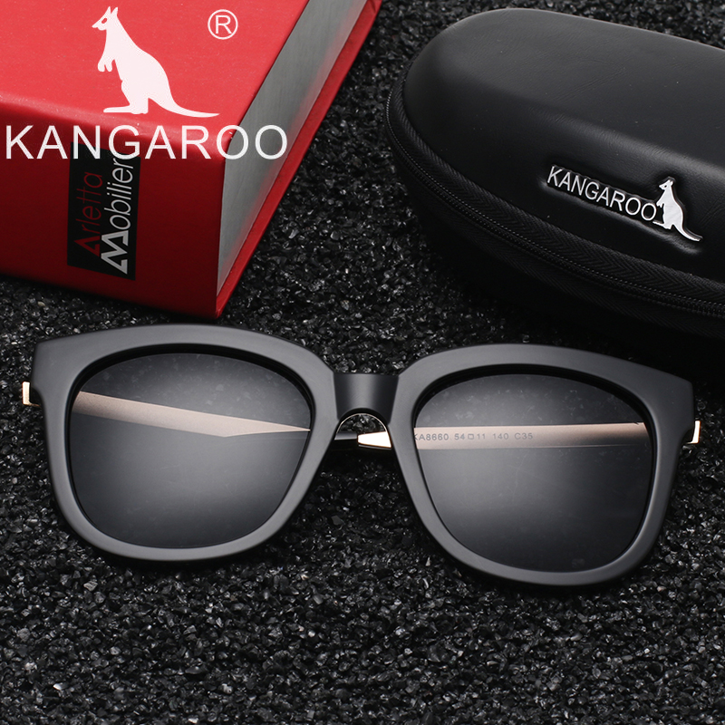 澳洲袋鼠kangaroo太阳镜男女士偏光太阳镜品牌眼镜墨镜女ka8660
