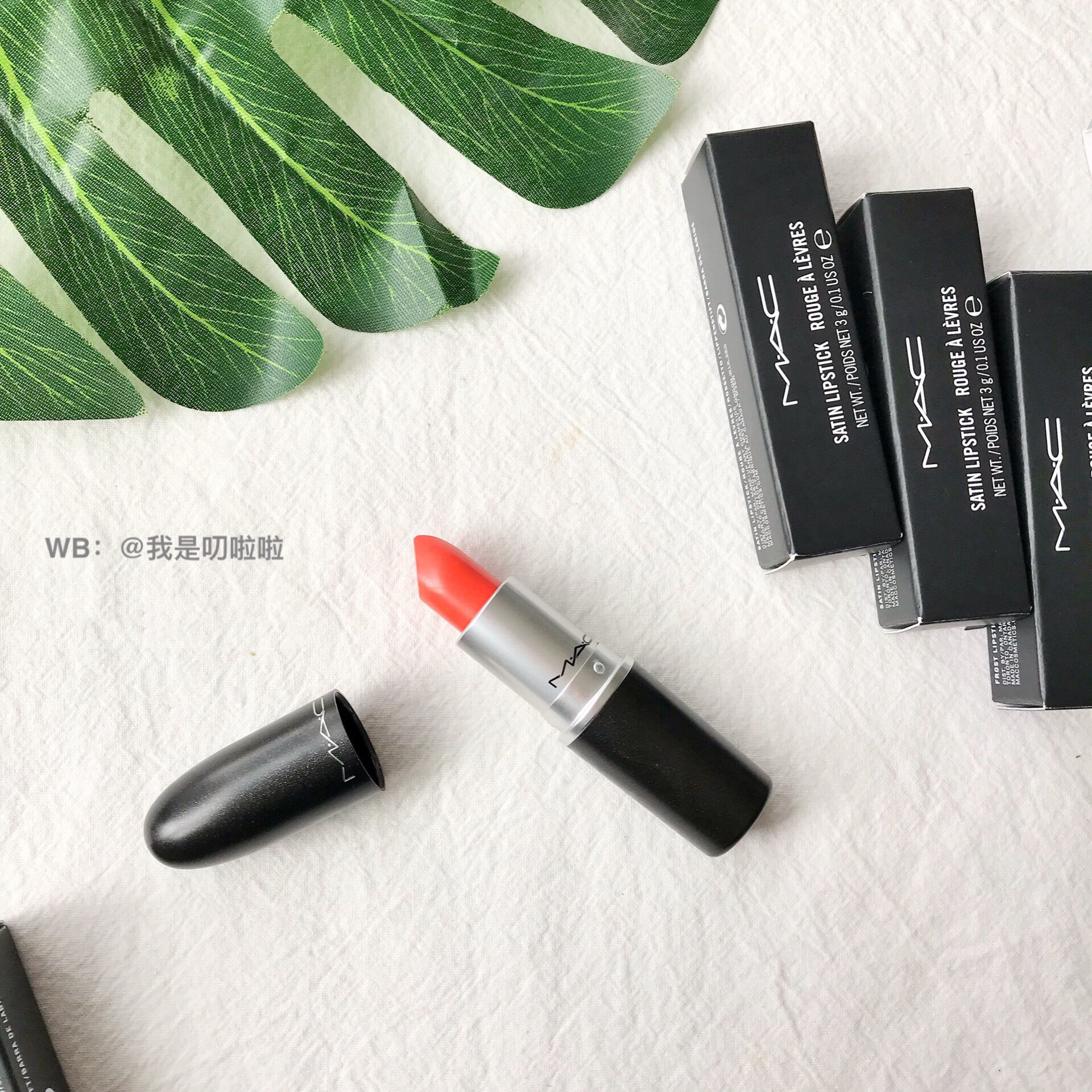 法代国内现货mac魅可唇膏口红chili ruby woo twig现货秒发