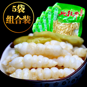 泡椒地牯牛零食 重庆特产黔江宝塔菜 酸辣味咸菜泡菜螺丝菜800g